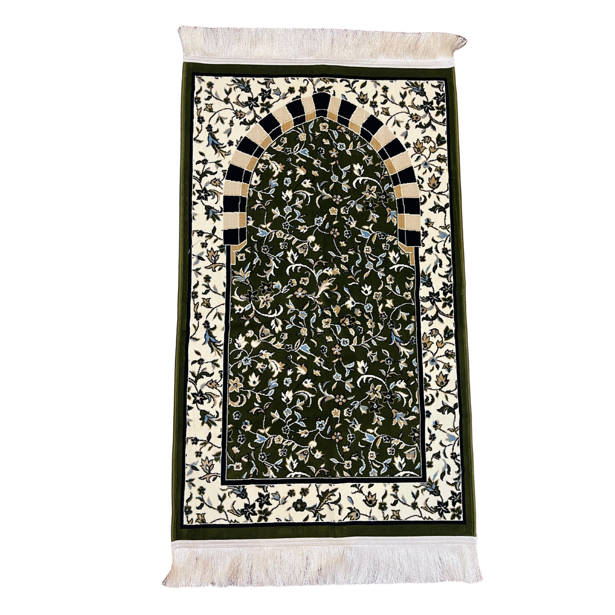 Mada 4mm Prayer Mat Mehrab (Green)