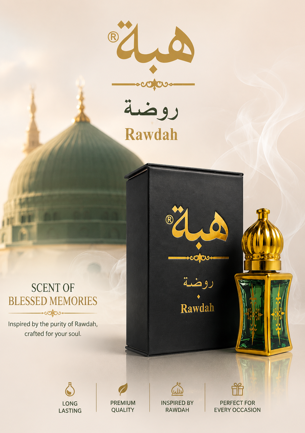 Rawdah Attar – Inspired by the Blessed Garden of Madinah