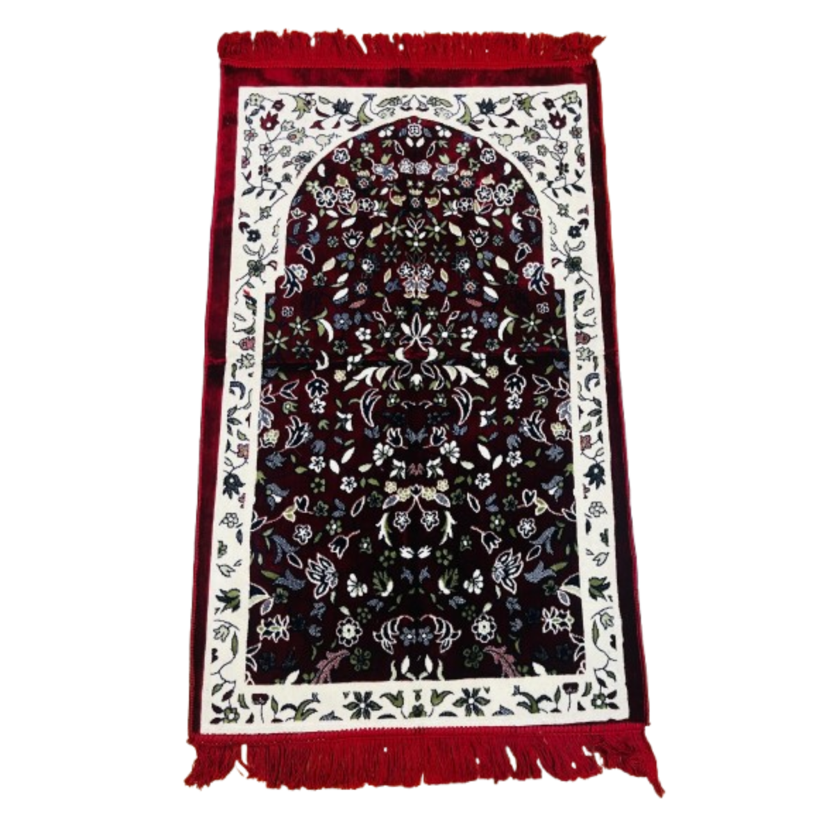 Turkish Plain Mehrab Prayer Mat Gifting Janamaz