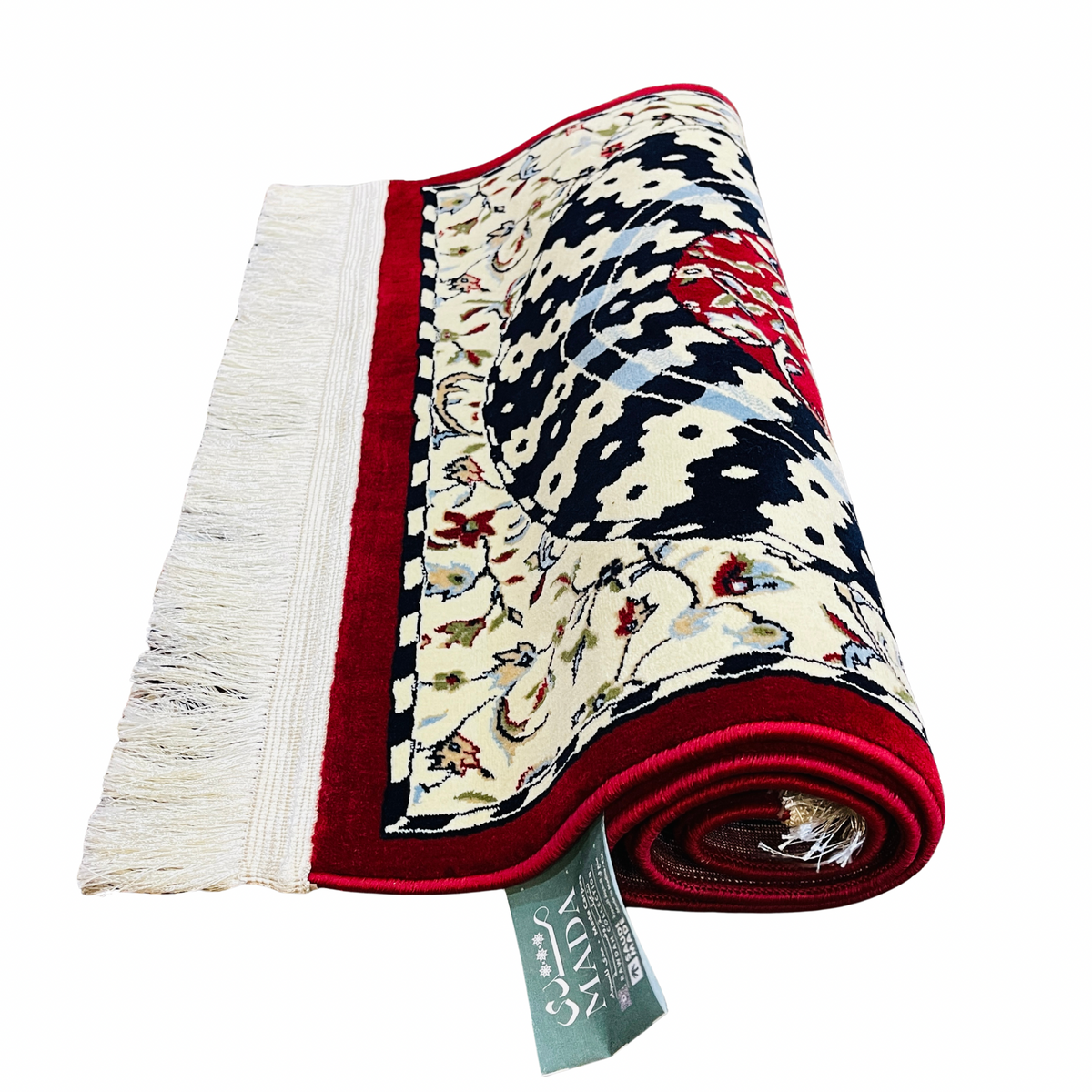 Medina Prayer Mat 8mm Thick Mehrab Design, KSA (RED)